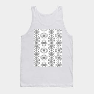 Black and white seamless pattern design art Tank Top